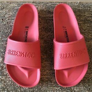 Birkenstock waterproof EVA WATERMELON slides size 39 narrow
